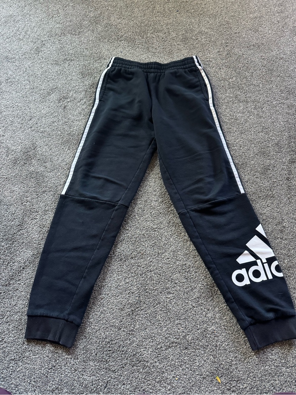 Adidas Black & White Jogger Pants